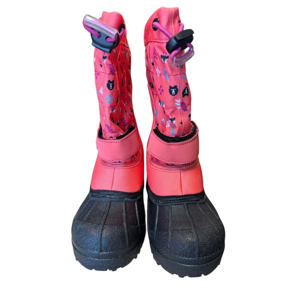 Columbia Powderbug Plus II Winter Snow Boots Kids Size 1Y Youth No Box